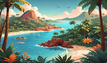 River in the tropics